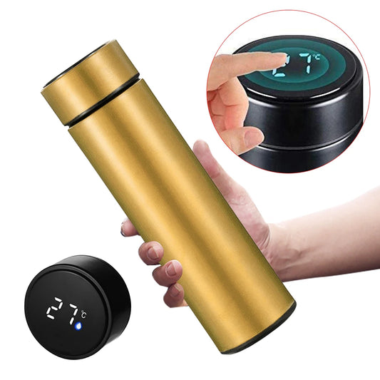 500ML Vacuum Insulated Intelligent Coffee Cup Temperature Display 304 Stainless Steel Vacuum Flasks New Year Valentine Day Gifts