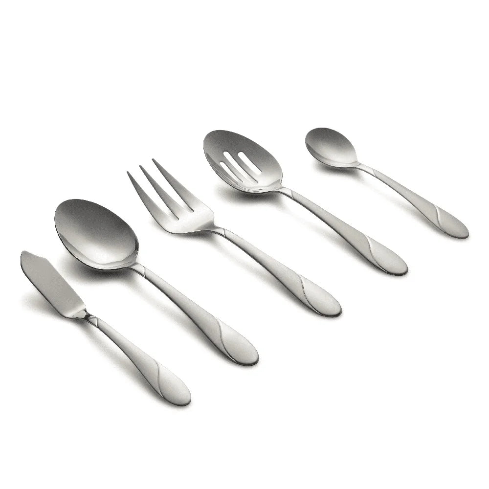 89 Piece Stainless Steel Flatware Set Service For 12 Dishwasher Safe