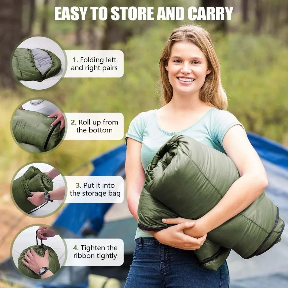 Portable All Season Waterproof Camping Sleeping Bag