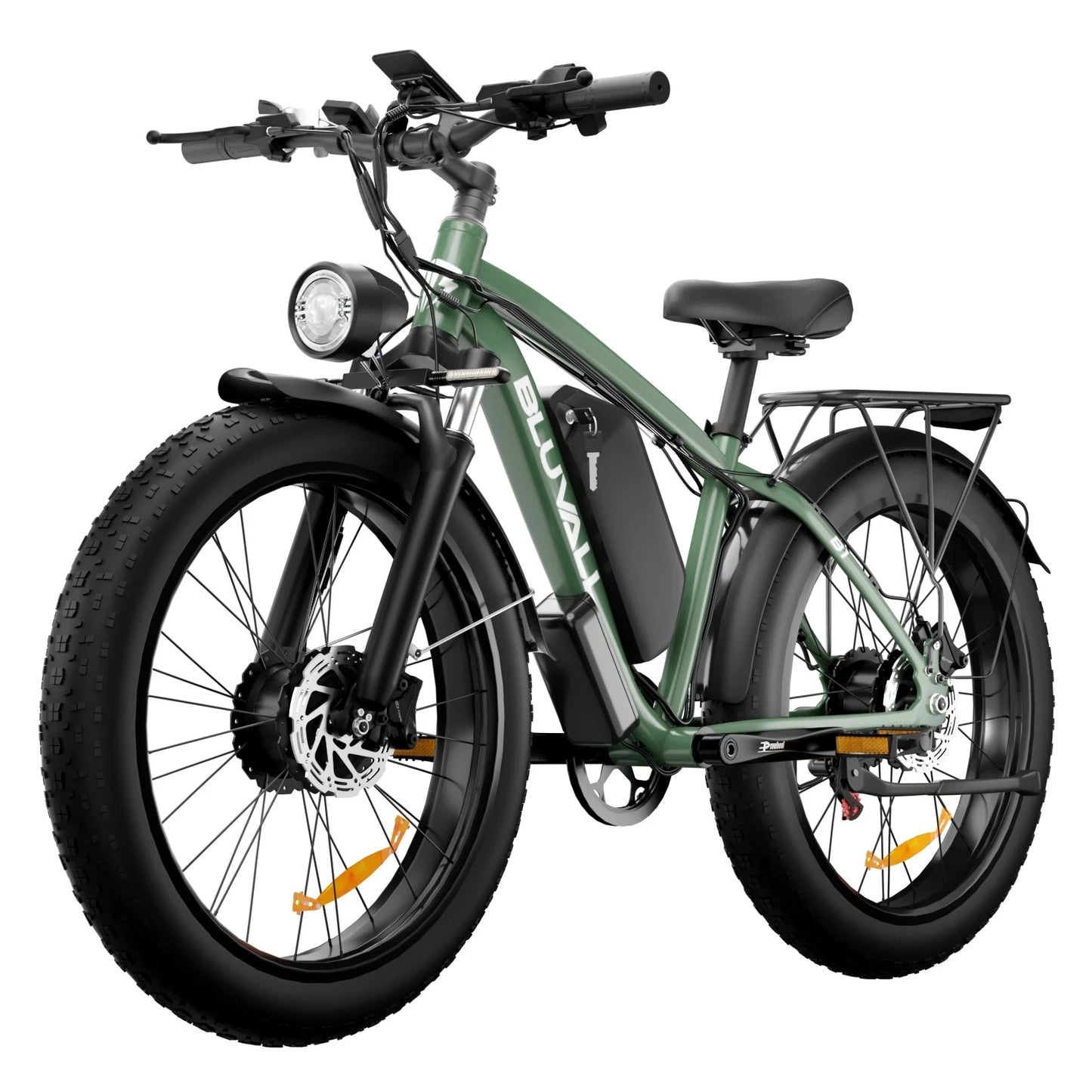 Moobelo M1 48V 2000W Dual Motor E Bike 26 Inch Fat Tires Front Suspension CE Certified Ideal For Snow Beach Urban Ebike