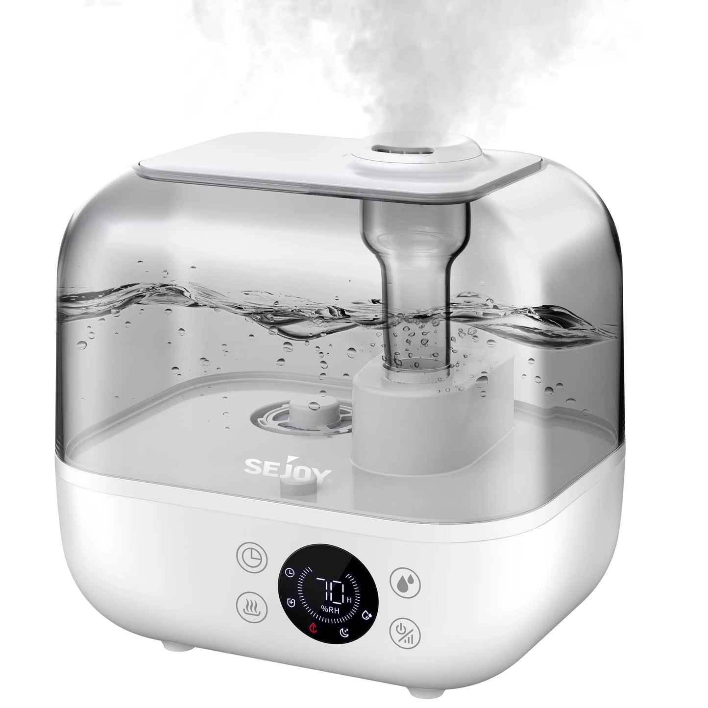 Sejoy Ultrasonic Cool Mist Humidifier 6 To 10L Large Room With Essential Oil