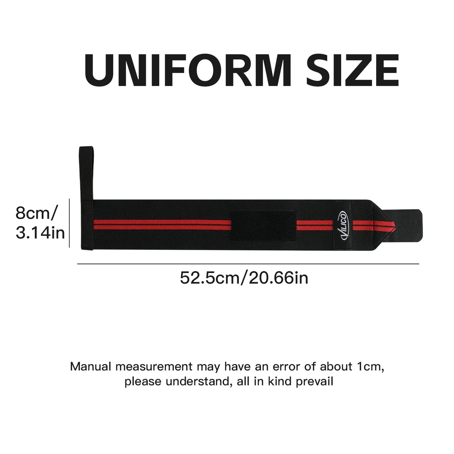 Wrist Support Brace Straps Extra Strength Weight Lifting Wraps For Gym