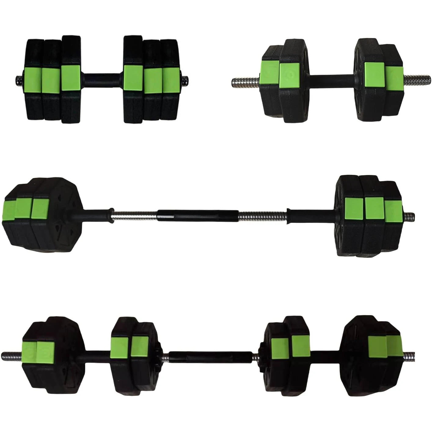 Adjustable Dumbbell Set Two In One With Iron Handle