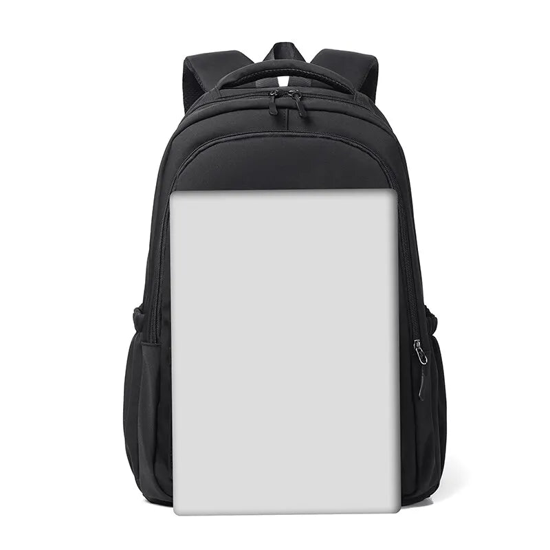 14 Inch Unisex Laptop Backpack Large Capacity Travel Shoulder Bag For School Outdoor Sports