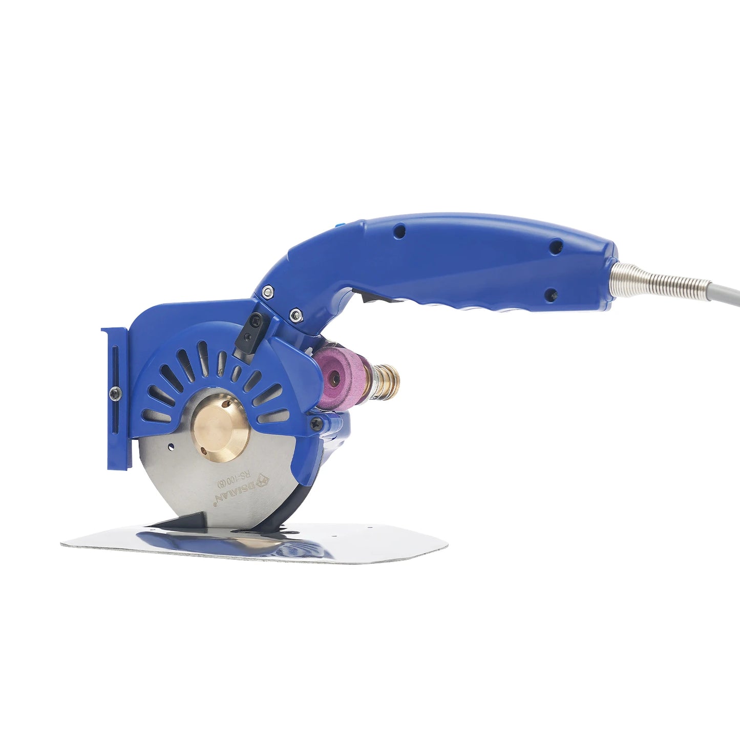 245W Electric Fabric Cutter With Speed Adjustable Fabric Cutting Machine