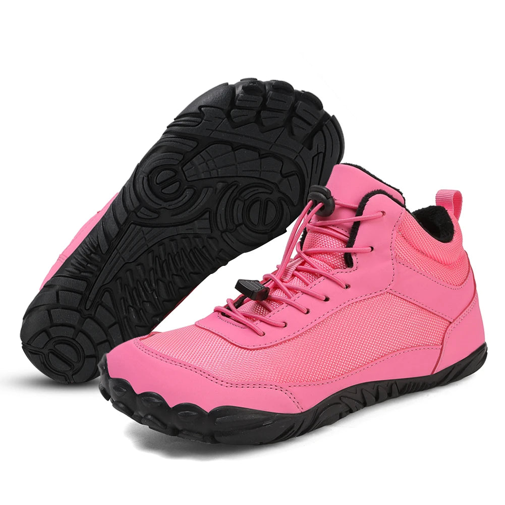Men Waterproof Breathable Barefoot Shoes and Ankle Boots for Outdoor Sports