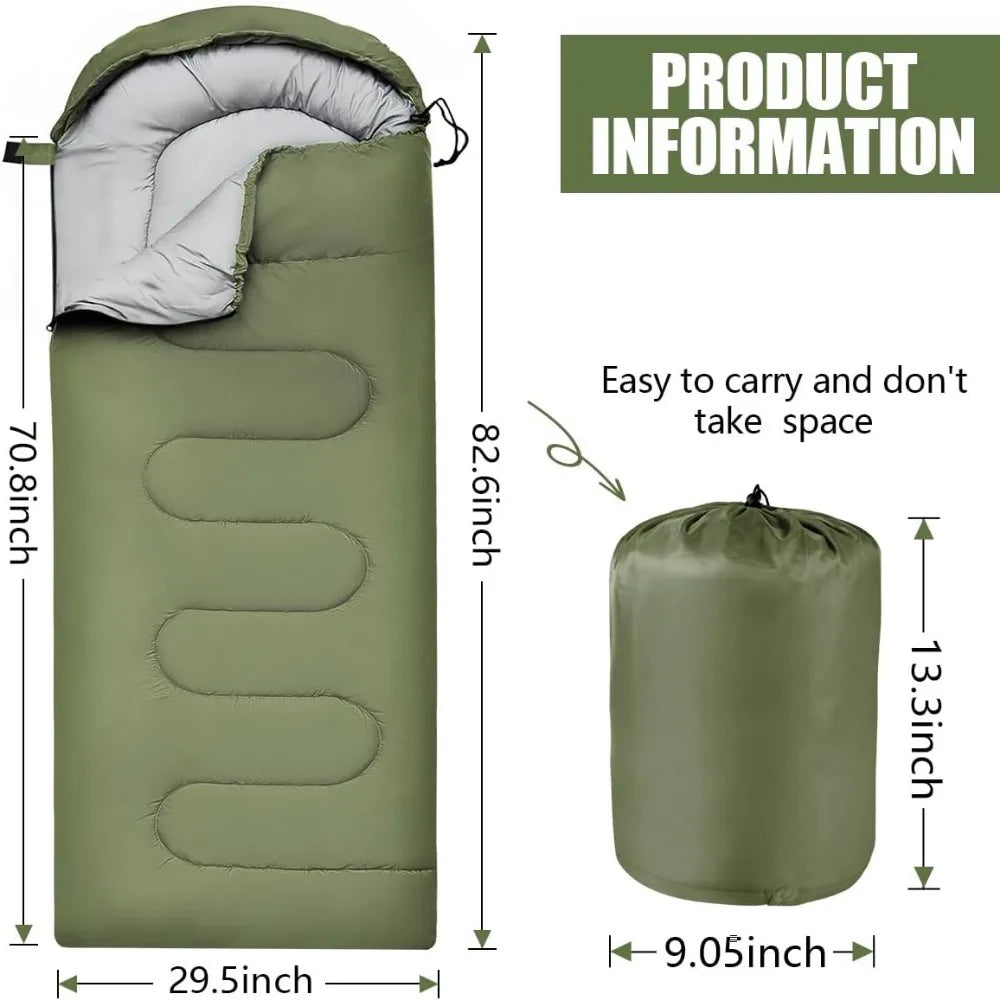 Portable All Season Waterproof Camping Sleeping Bag