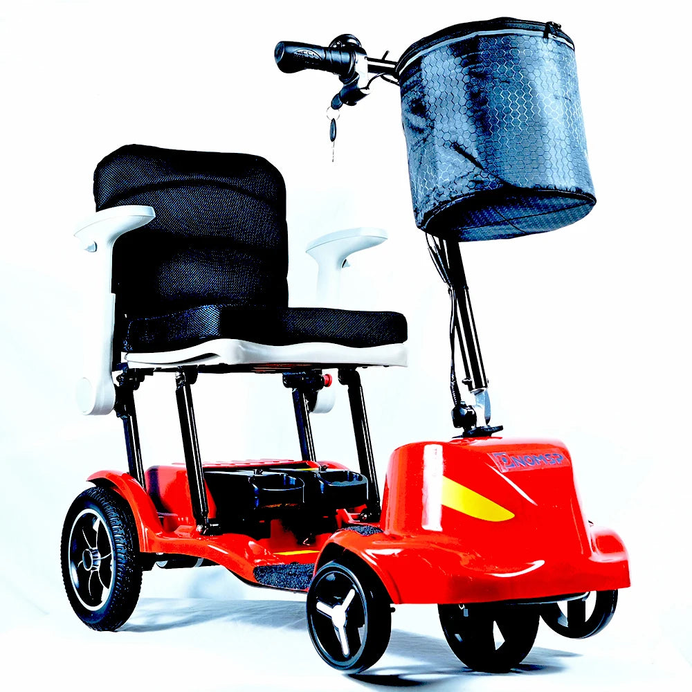 EU Stock 15kg Magnesium Mobility Scooter Foldable Electric With Luggage Holder