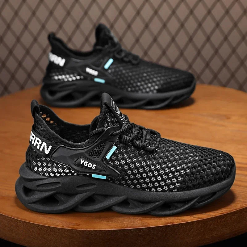 Mens Summer Mesh Sneakers Breathable Casual Outdoor Running Tennis Hiking Loafers