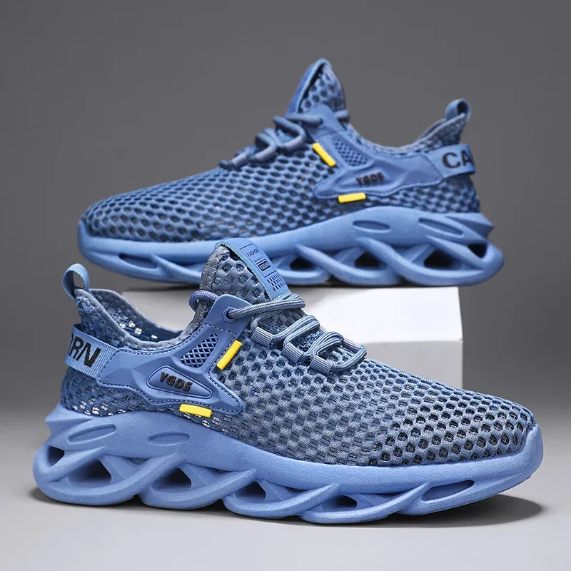 Mens Summer Mesh Sneakers Breathable Casual Outdoor Running Tennis Hiking Loafers