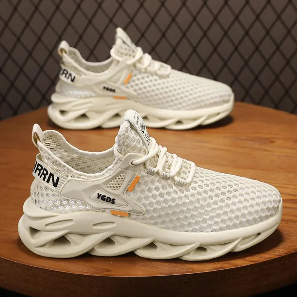 Mens Summer Mesh Sneakers Breathable Casual Outdoor Running Tennis Hiking Loafers