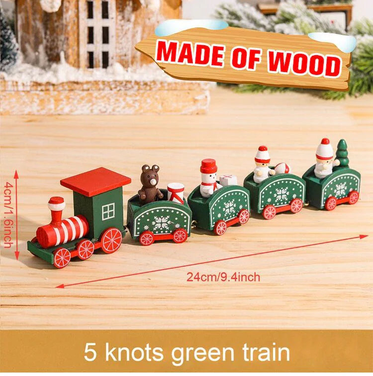 Christmas Train Decoration For Home Christmas Ornament 2024 2025 Decor