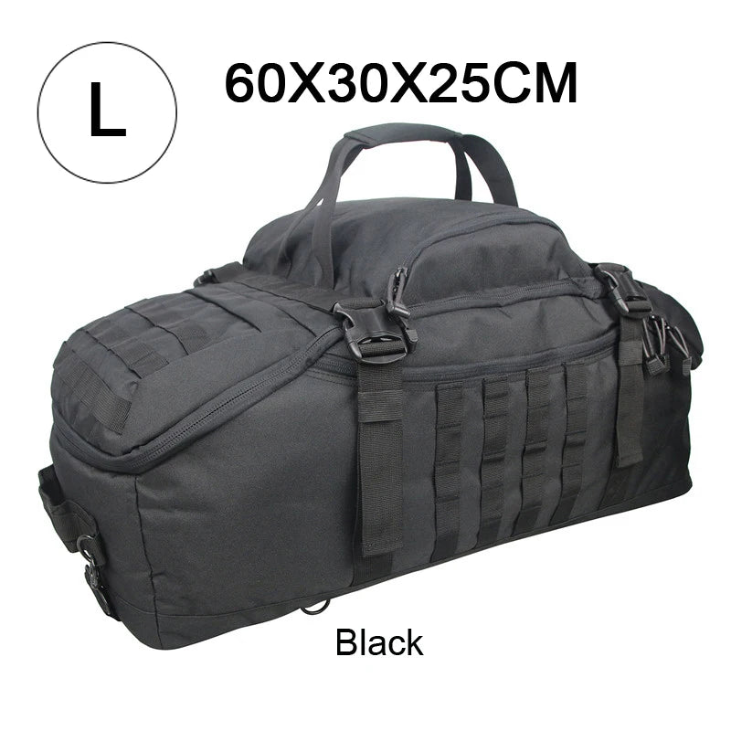 Molle Tactical Travel Bag 30L 45L 80L Large Duffle Gym Backpack