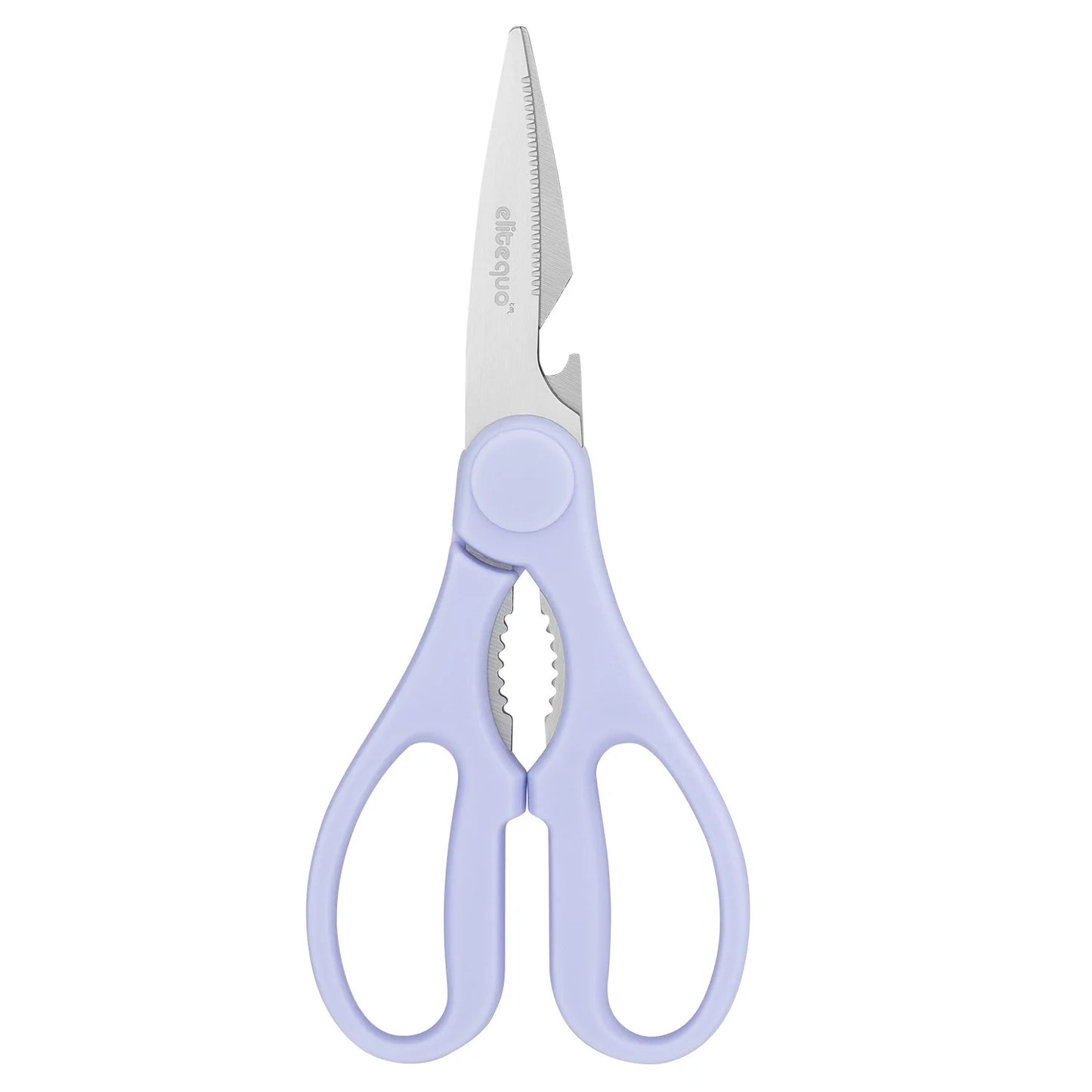 Elitequo All Purpose Kitchen Scissors Heavy Duty Stainless Steel Soft Grip