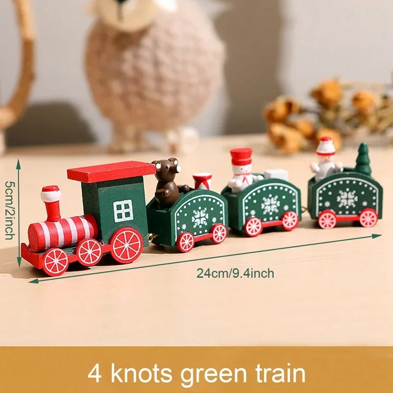 Christmas Train Decoration For Home Christmas Ornament 2024 2025 Decor