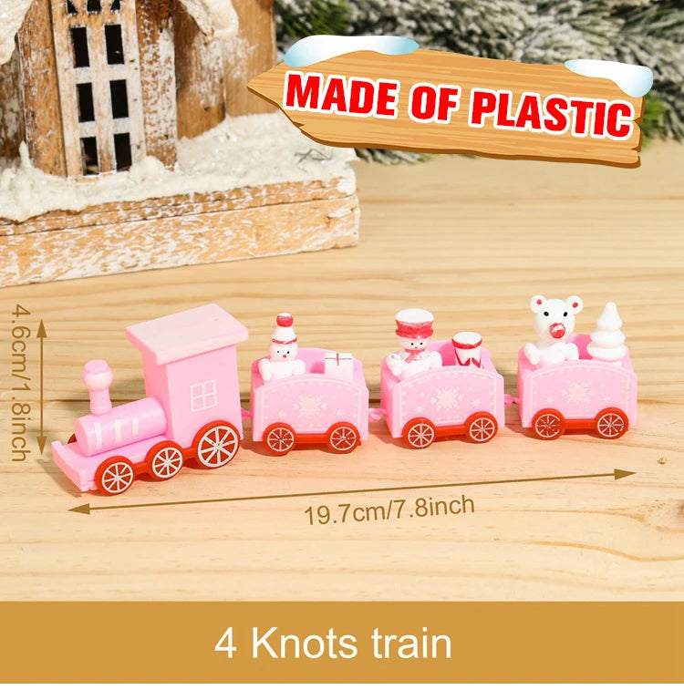 Christmas Train Decoration For Home Christmas Ornament 2024 2025 Decor