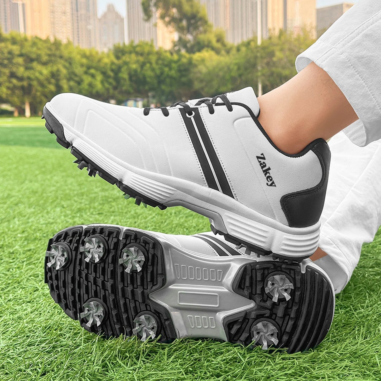 Zakey Men Waterproof Golf Shoes Professional Sneakers