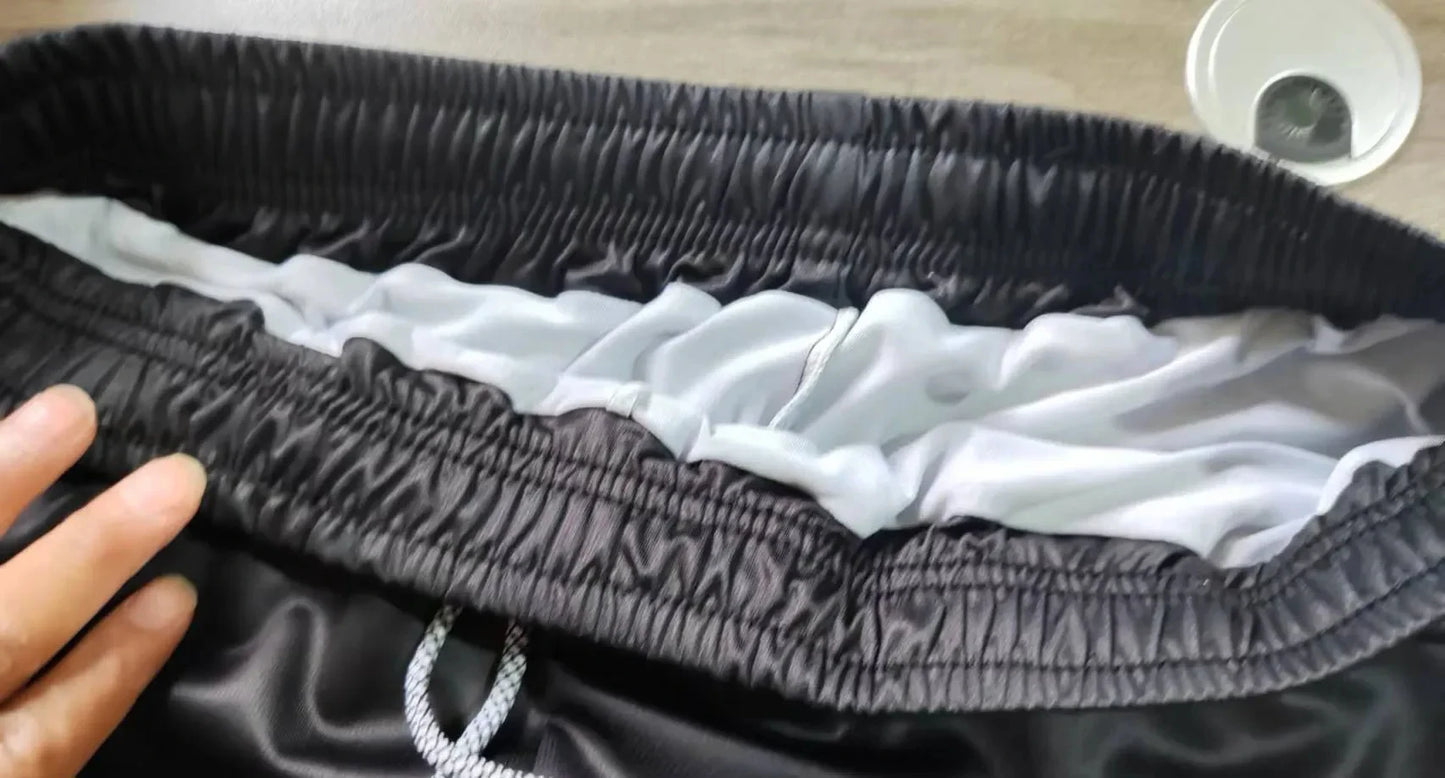 Women's Smiling Face Printed Fitness Shorts Two In One Quick Dry Double Layer