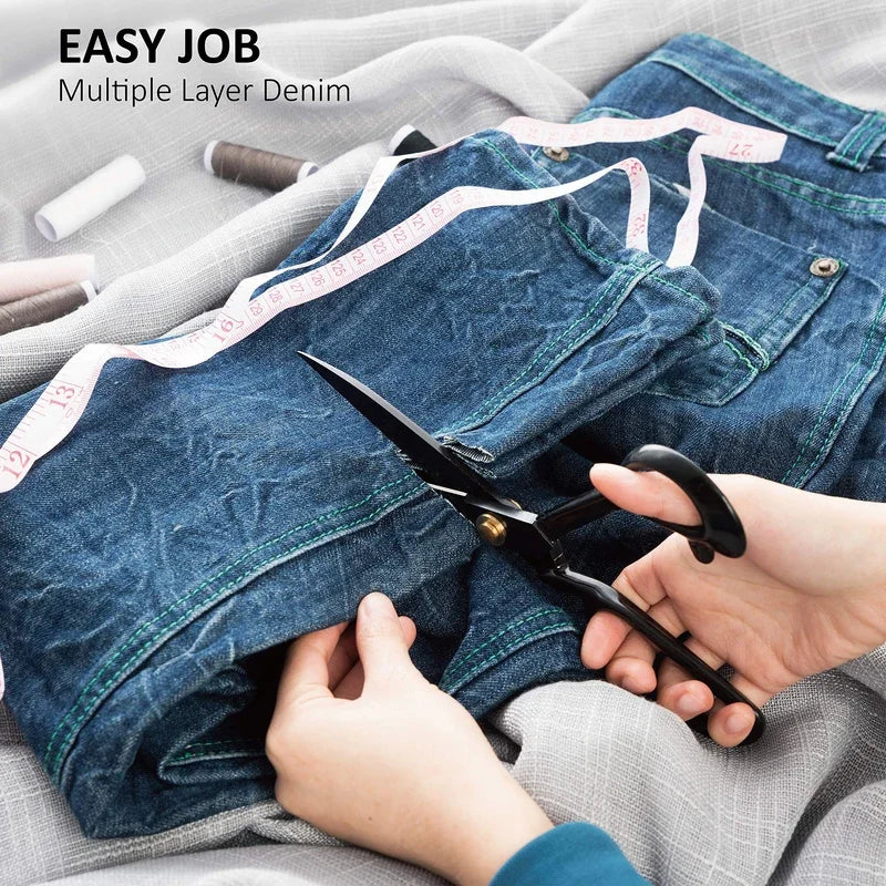 High Carbon Steel Tailor Scissors For Fabric And Leather Cutting 8 To 12 Inch