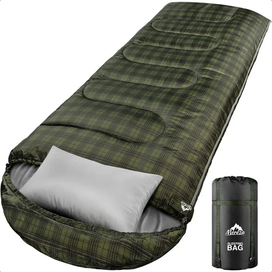 Zero Degree Winter Cotton Sleeping Bag For Adults Pillow