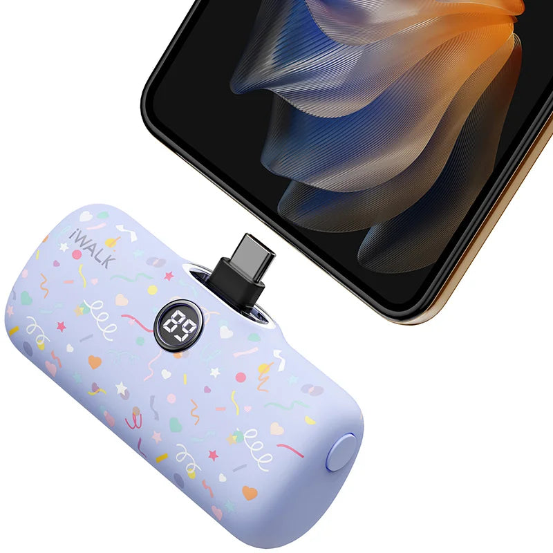 Iwalk Pocket Power Bank With 20W Fast Charging And LED Display