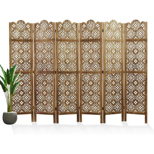 Wood Carved Folding Room Privacy Screens Home Office