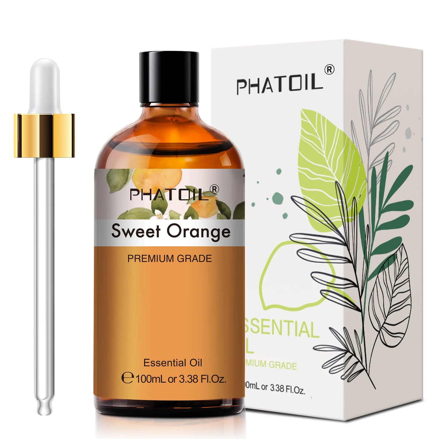 Phatoil 100ml Essential Oil For Diffuser Lavender Jasmine Vanilla Eucalyptus