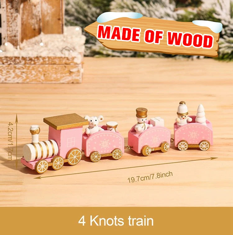Christmas Train Decoration For Home Christmas Ornament 2024 2025 Decor