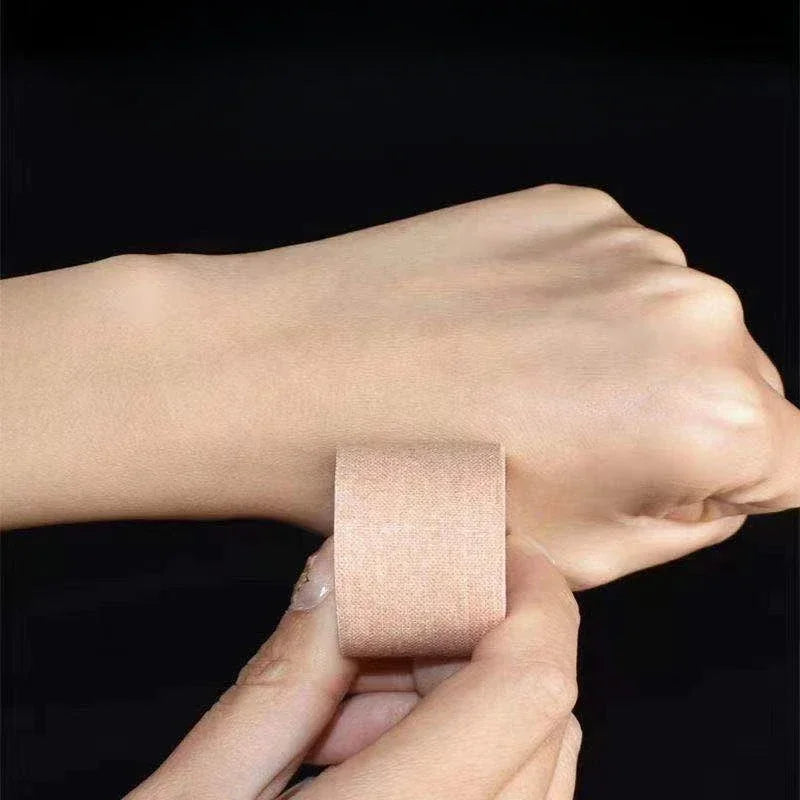 Cotton Medical Adhesive Plaster Bandage Skin Color Bandaid For Hand And Foot