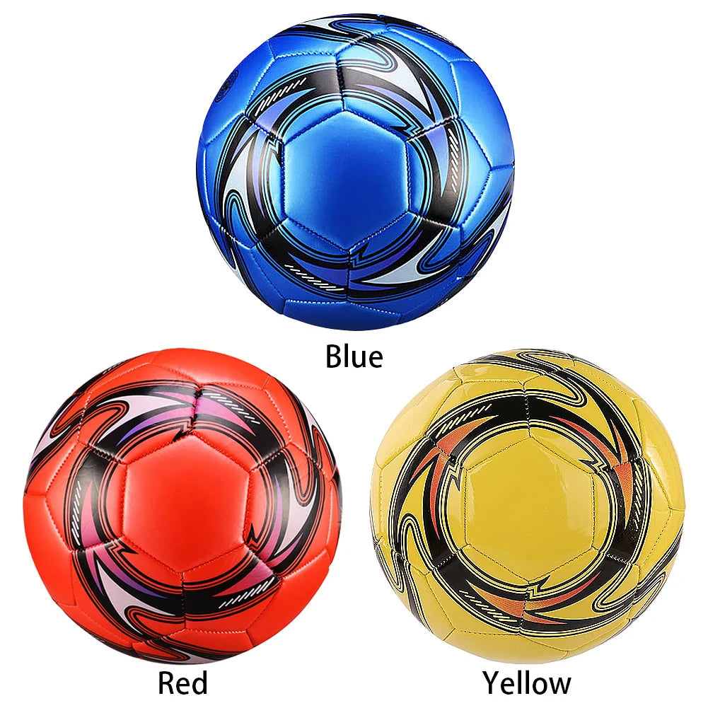 Size 5 Machine Stitched Football Waterproof PVC Match Training Ball