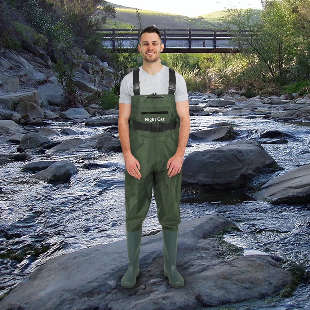 Lightweight Fly Fishing Waders Waterproof Chest Boots