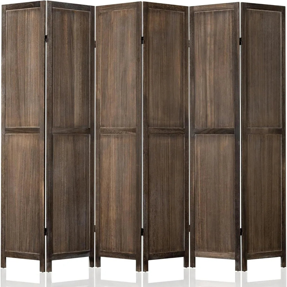 Six Panel Room Divider Screen 360 Degree Folding Panels