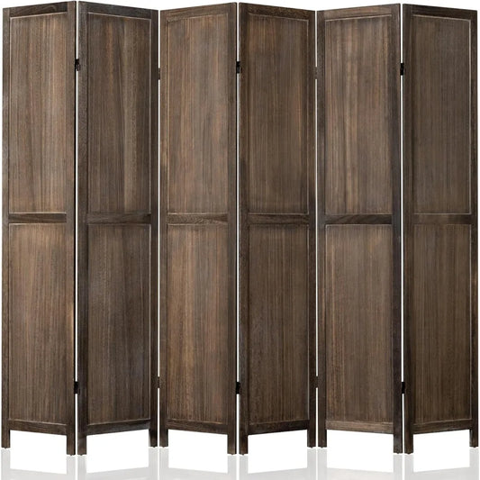 Six Panel Room Divider Screen 360 Degree Folding Panels