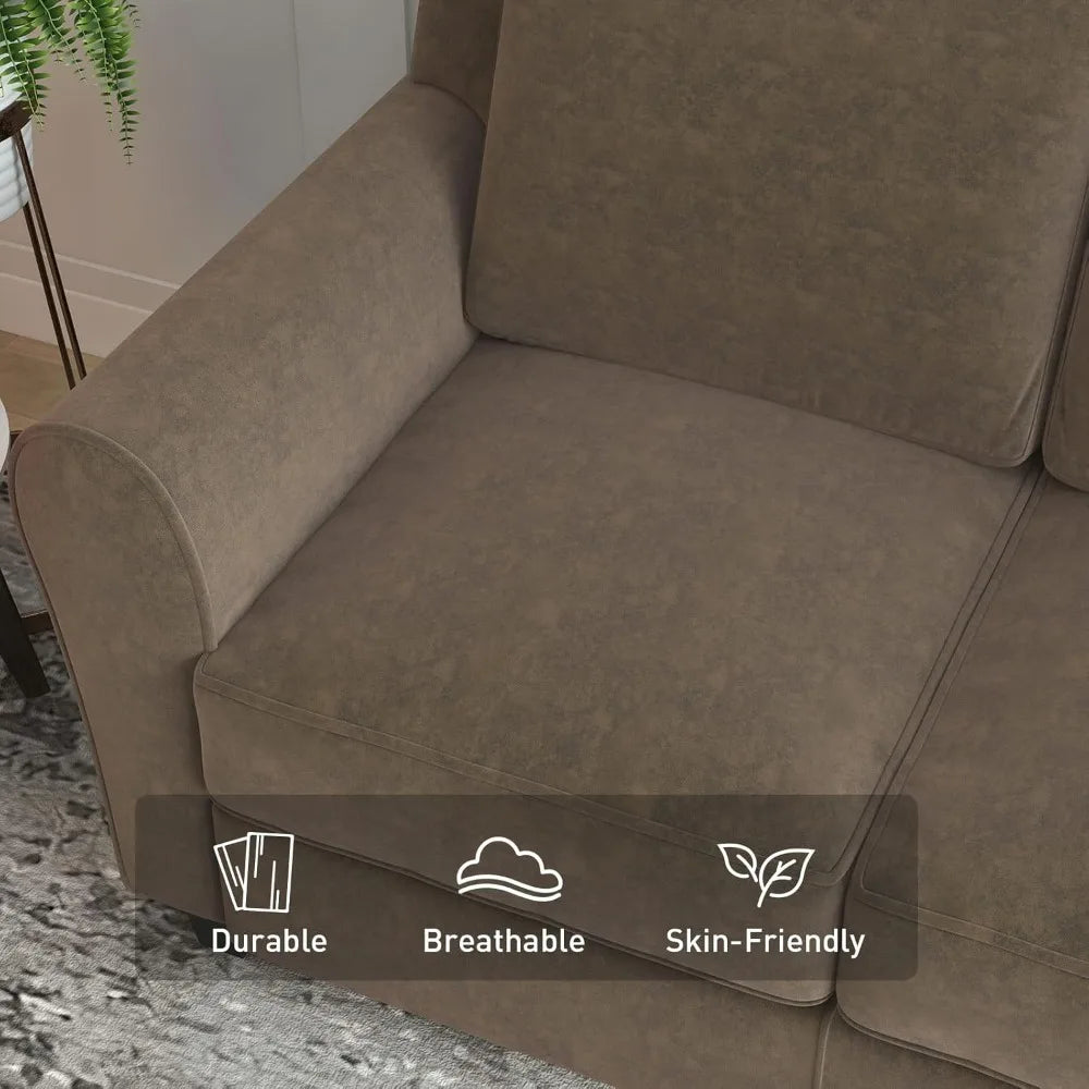 2 Piece Sofa Set 2 Seater And 3 Seater Cushioned Sofa