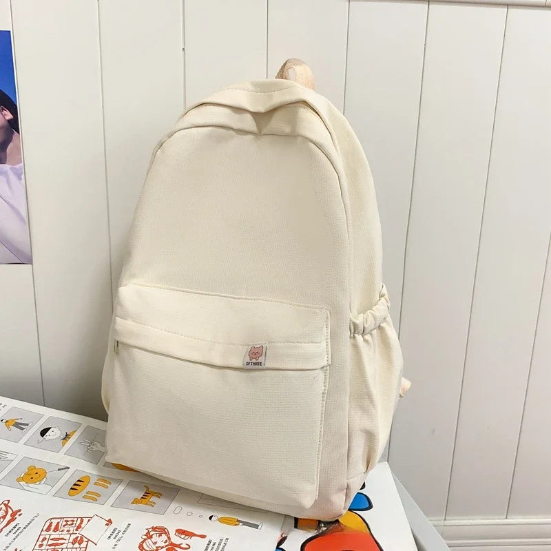 Waterproof Nylon Women Travel Backpacks School Teens