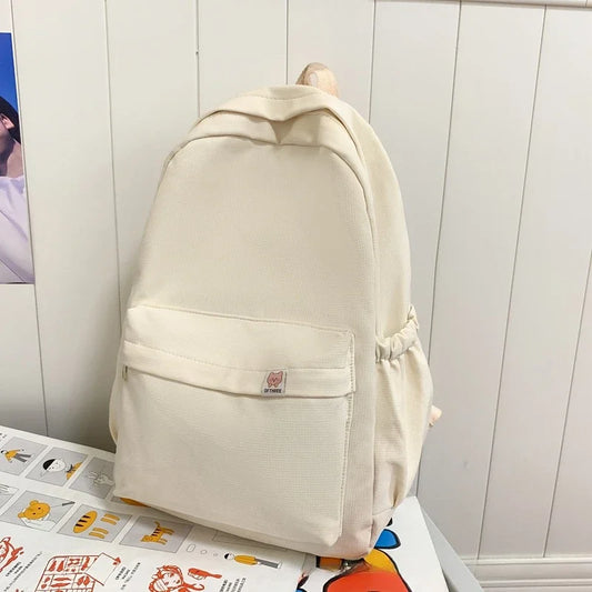 Waterproof Nylon Women Travel Backpacks School Teens