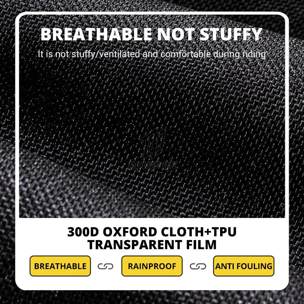 Herobiker Unisex Motorcycle Raincoat Jacket Pants Set Camping Hiking Rain Gear