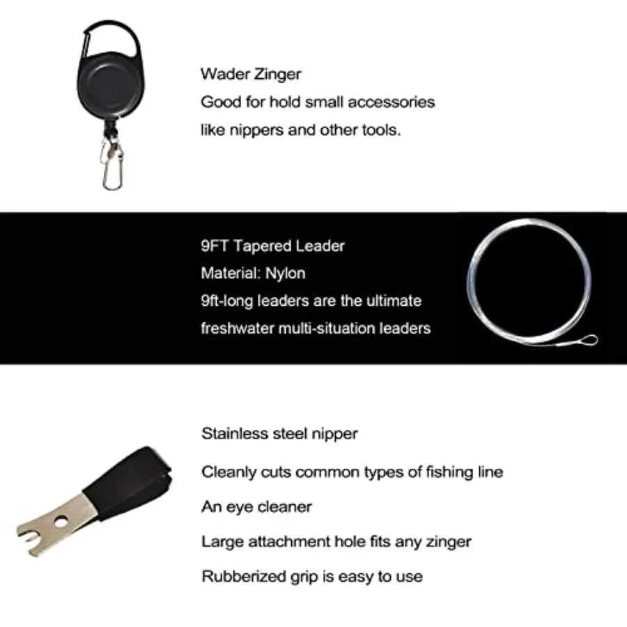 Extreme Fly Fishing Combo Kit 0 To 6 Weight Rod And Reel With Travel Case