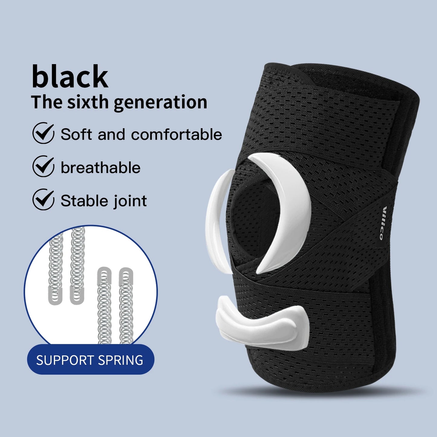 Unisex Elastic Sports Knee Pad Protector For Arthritis
